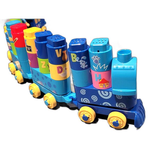 LeapFrog LeapBuilders Blue's Clues & You! Learning Letters Train Josh Pre-K Toy - Picture 6 of 7